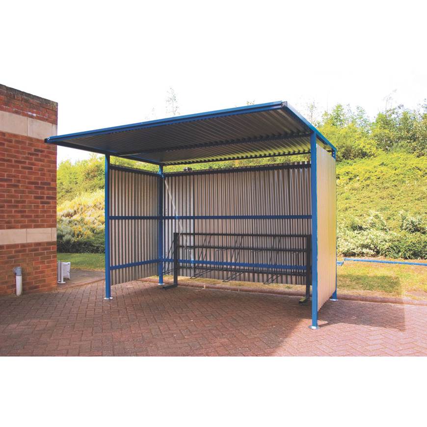 Picture of Traditional Cycle Shelters - Galvanised