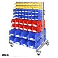 Picture of Bin Trolleys with Louvred Panels