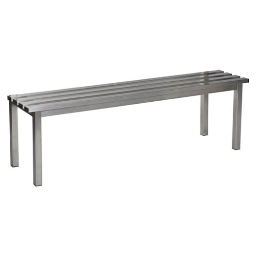 Picture of Stainless Steel Benches with Stainless Steel Slats