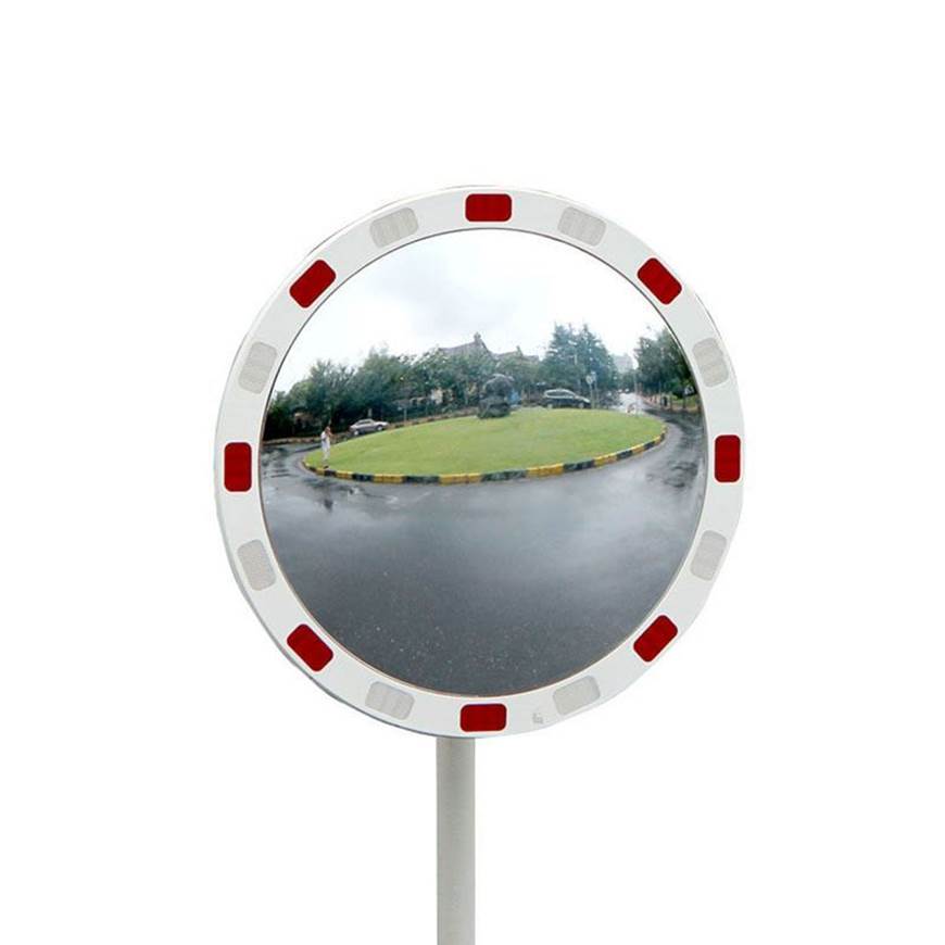 Picture of Circular Traffic Mirrors with Reflective Edges